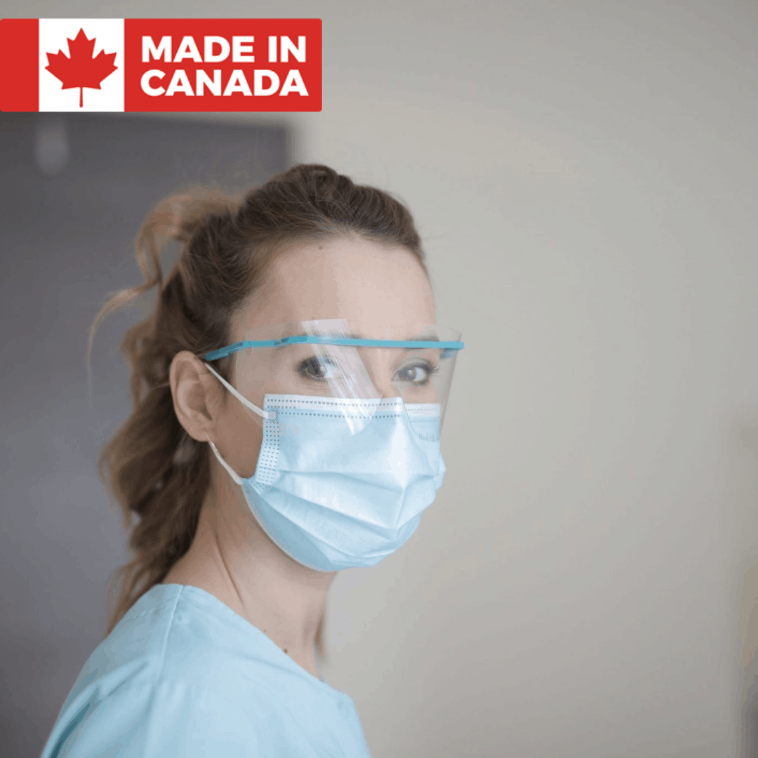 Canadian Made Medical Face Masks | ASTM Level 1, 2 and 3 medical face masks, medical face masks made in canada, Calgary company makes medical grade face masks from canadian materials, Medical Mask and non-medical mask, 3ply face mask, 3 layered face mask